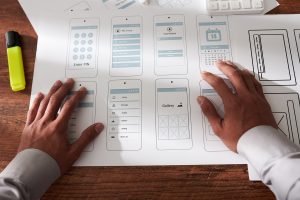 ui ux design mobile app mock ups